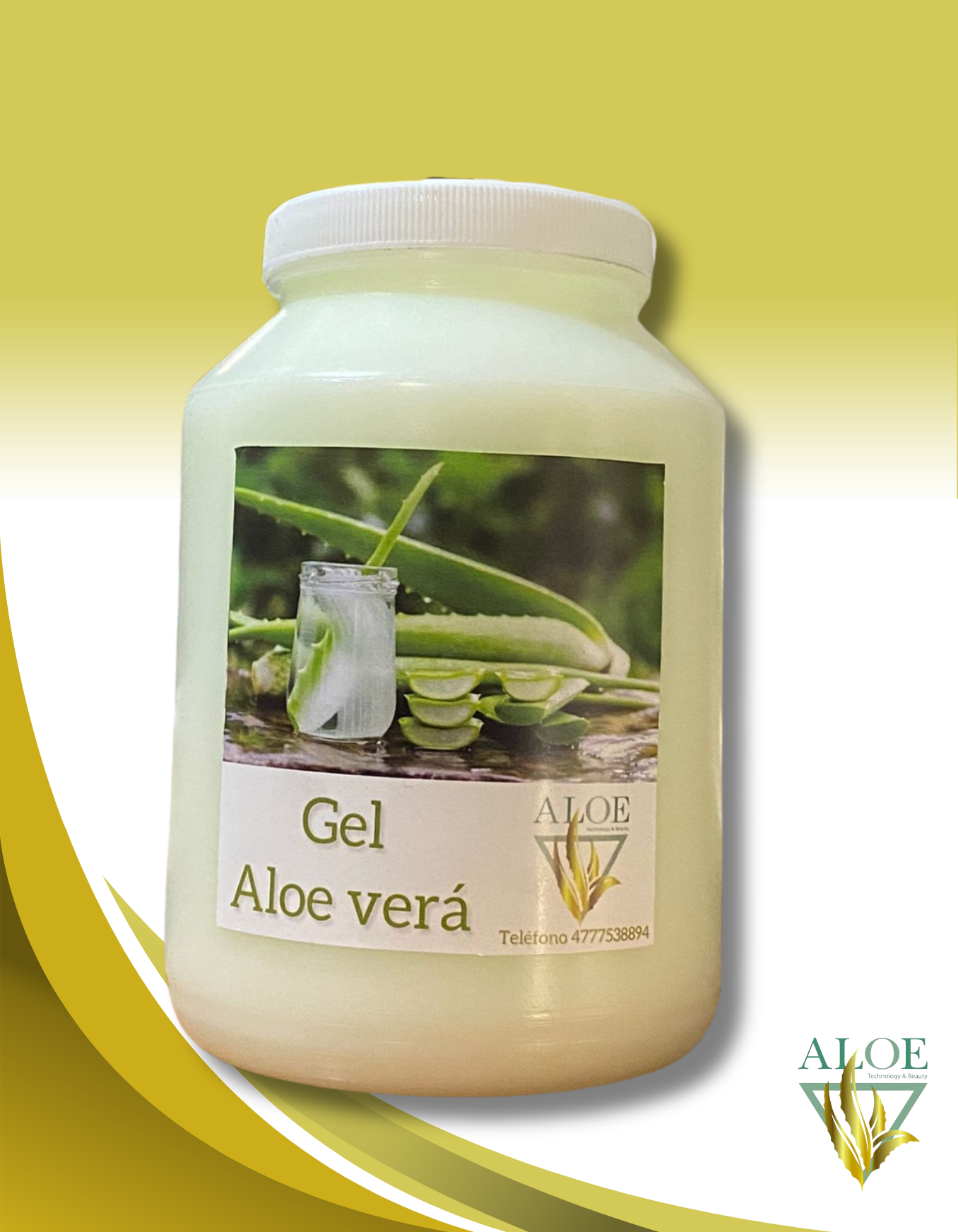Gel conductor de aloe