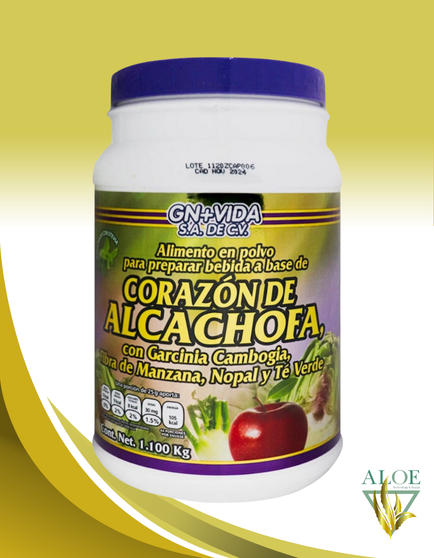 SUPLEMENTO EN POLVO CORAZON DE ALCACHOFA