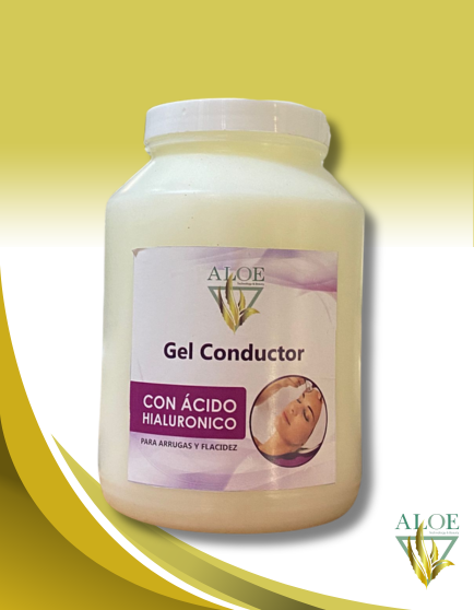 GEL CONDUCTOR CON ÁCIDO HIALURÓNICO.