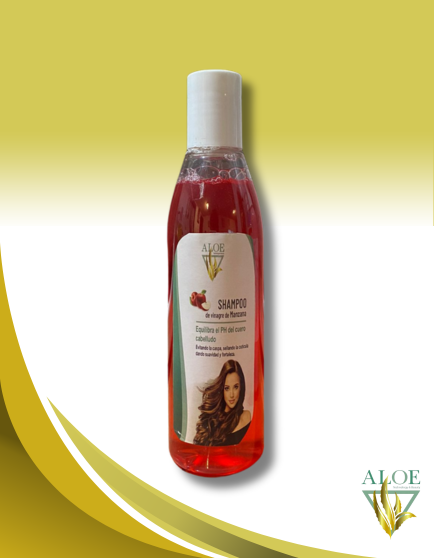 SHAMPO DE VINAGRE DE MANZANA