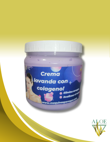 CREMA DE LAVANDA CON COLÁGENO