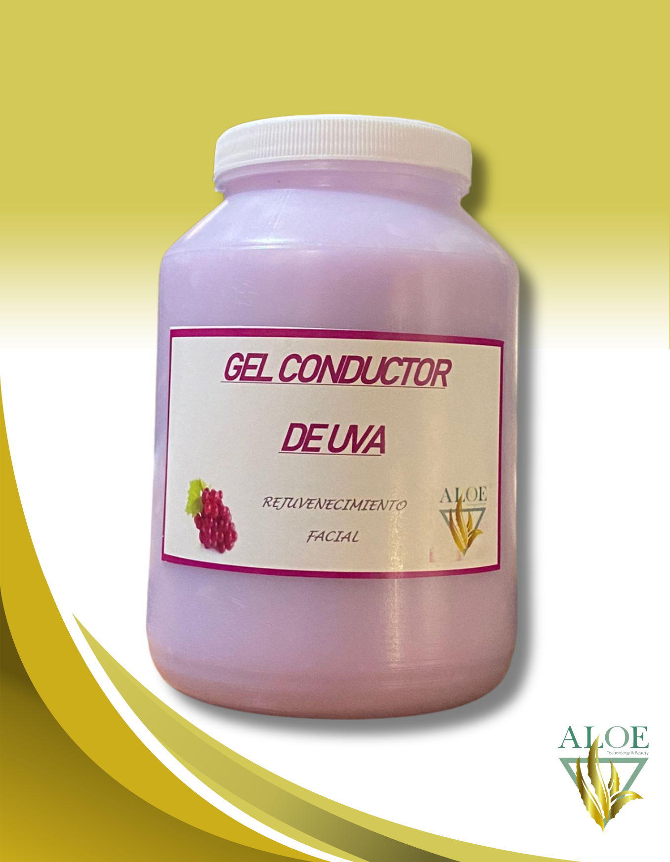 Gel conductor de uva