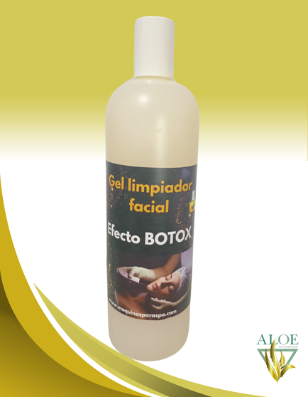 GEL LIMPIADOR FACIAL  EFECTO BOTOX