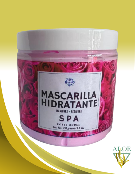 MASCARILLA HIDRATANTE  DE ROSAS