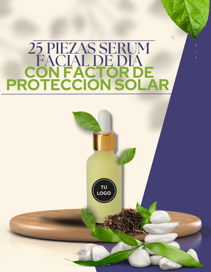 Paquete de 25 piezas de Serum facial de día