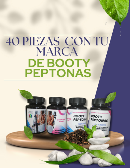 Paquete de 40 booty peptonas 