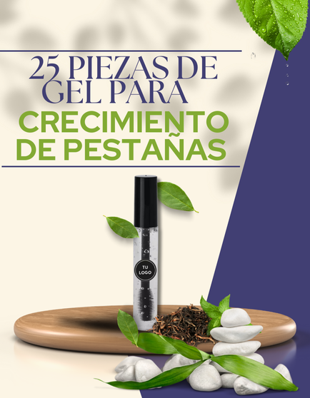 25 PIEZAS DE GEL PARA CRECIMIENTO DE PESTAÑAS