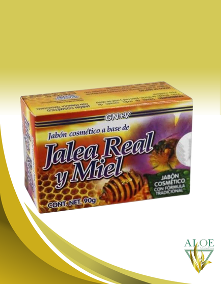 JABON DE JALEA REAL Y  MIEL