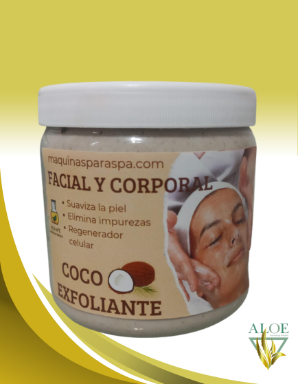 Exfoliante de coco