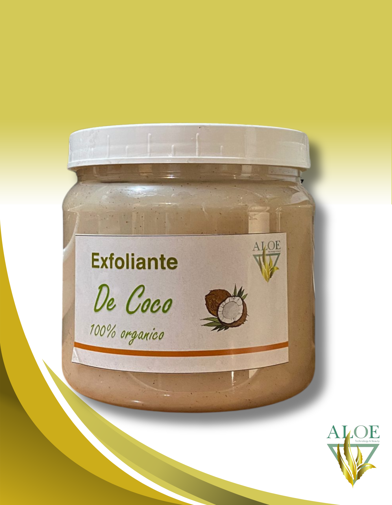 Exfoliante de coco