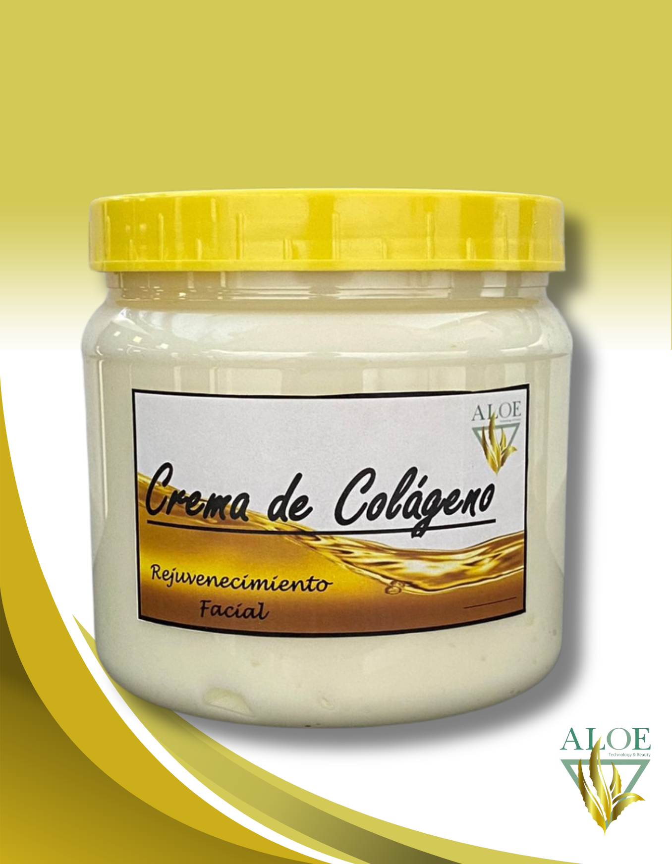 Crema de colágeno al 80%