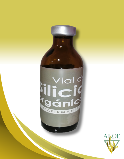 Vial de silicio orgánico