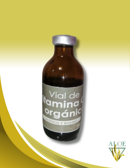 Vial de Vitamina C orgánico