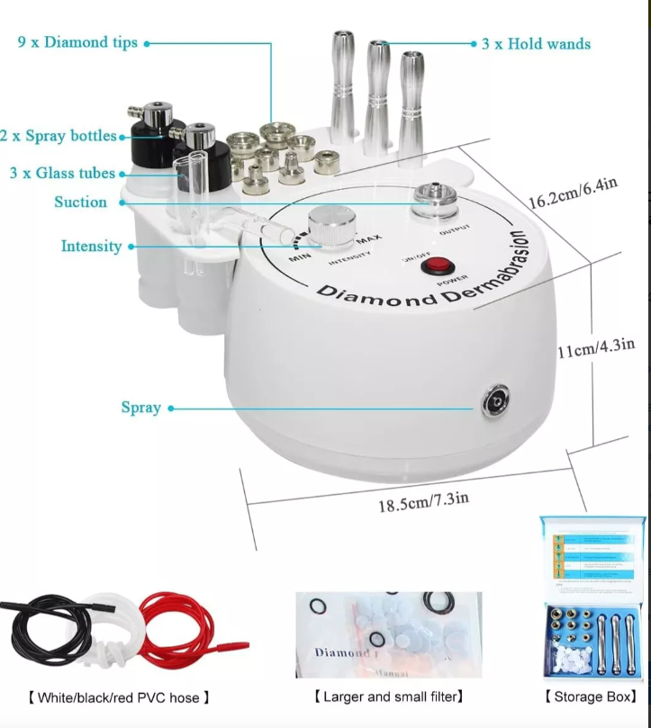 Microdermoabrasion 3 en 1